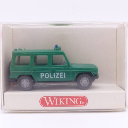 Wiking 1:87 10600 Mercedes Benz 230 GE Polizei in OVP EX3272 – Bild 4