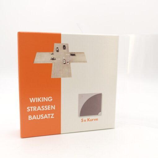 Wiking 1:87 1199 03 Straßen Bausatz Kurve neuwertig in OVP QR8605