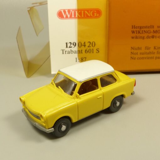 Wiking 1:87 1290420 Trabant 601 S zweifarbig in OVP EX7343