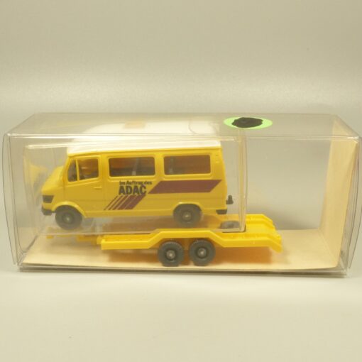 Wiking 1:87 18062 MB 207D mit Anhänger ADAC Auslands-Rückholdienst in OVP EX5857