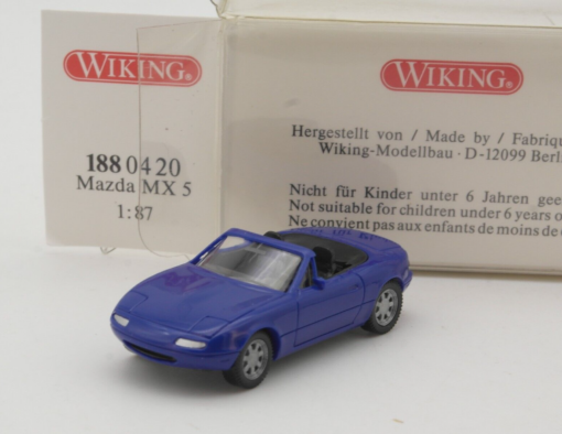 Wiking 1:87 1880420 Mazda MX 5 Cabrio in OVP QR6240