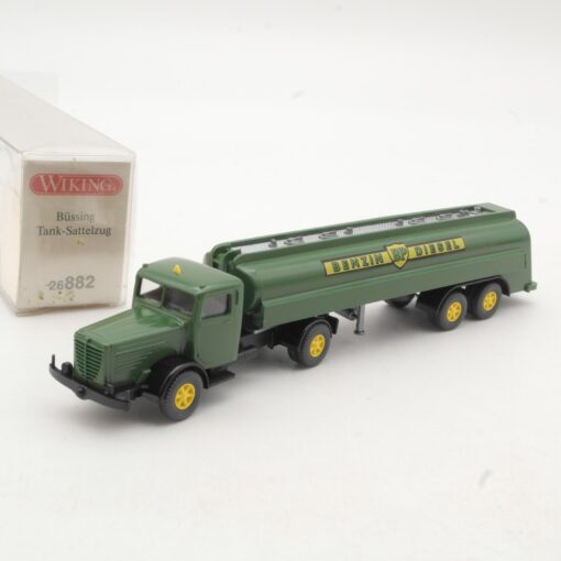 Wiking 1:87 26882 Büssing 8000 Tank-Sattelzug BP in OVP RR1142
