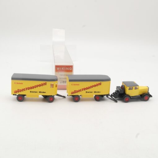 Wiking 1:87 27851 Hanomag Möbelzug Scholz Möbeltransporte in OVP RR1132 – Bild 3