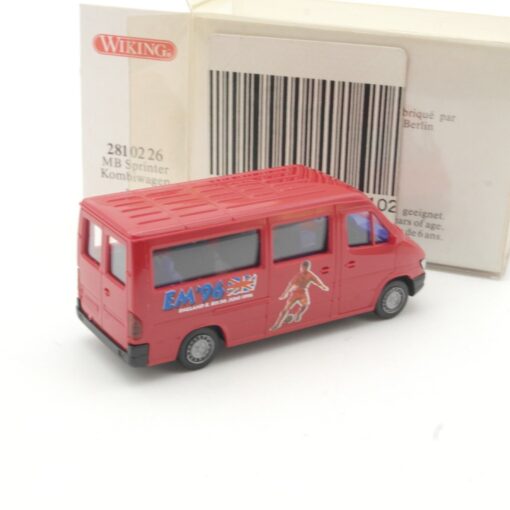 Wiking 1:87 281 02 26 Mercedes Benz Sprinter Kombiwagen EM 96 in OVP QR6429 – Bild 3