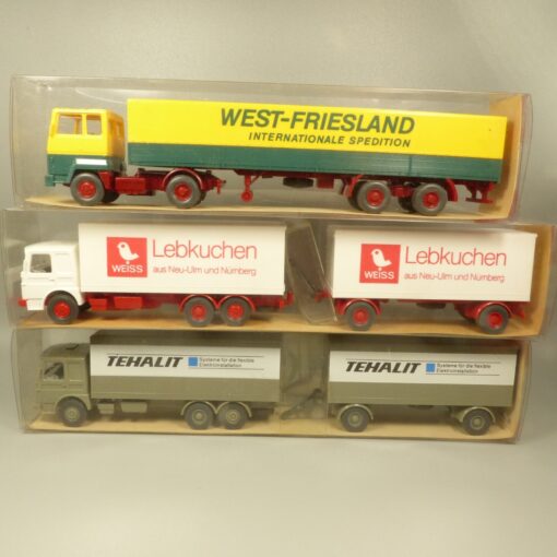 Wiking 1:87 3er-Pack ältere LKW Modelle in OVP EX6312