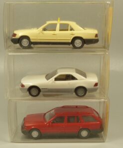 Wiking 1:87 3er-Pack ältere Mercedes PKW Modelle in OVP EX6017