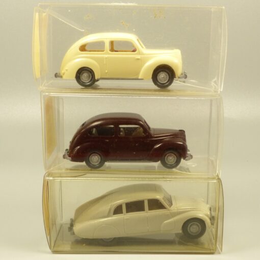 Wiking 1:87 3er-Pack ältere PKW Modelle Oldtimer in OVP EX6014 – Bild 3