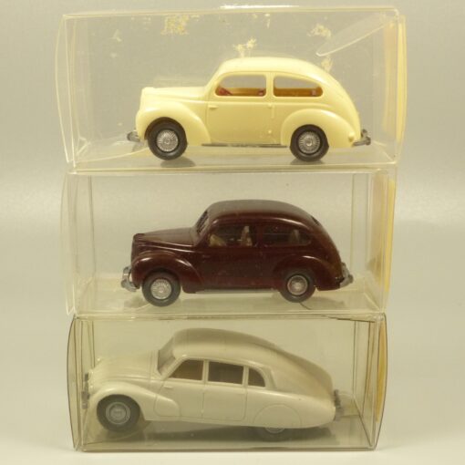 Wiking 1:87 3er-Pack ältere PKW Modelle Oldtimer in OVP EX6014