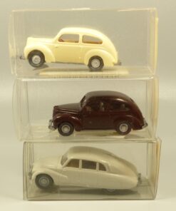 Wiking 1:87 3er-Pack ältere PKW Modelle Oldtimer in OVP EX6015