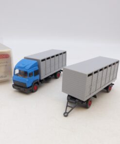 Wiking 1:87 56527 Iveco Hängerzug Viehtransporter in OVP RG4061