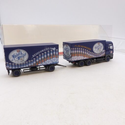 Wiking 1:87 599 04 52 MAN TGA XXL Hängerzug Maisel's Weisse in OVP RG4035 – Bild 3