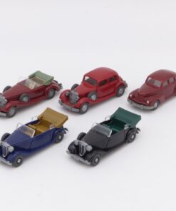 Wiking 1:87 5er-Pack alte PKW Modelle Oldtimer in Tüte siehe Bilder o. EX8161