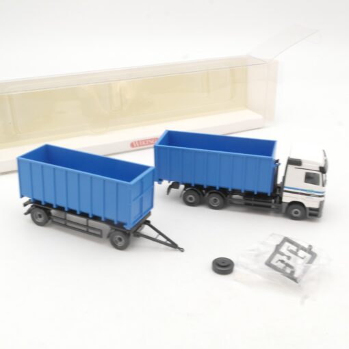 Wiking 1:87 6724040 MB Actros Meiler Abrollkipper Hz Wechselmulde in OVP RR3348 – Bild 3