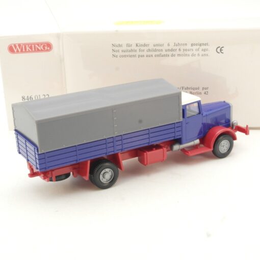 Wiking 1:87 854 01 32 Hanomag ST 100 mit Anhängern Post in OVP QR2780 – Bild 3