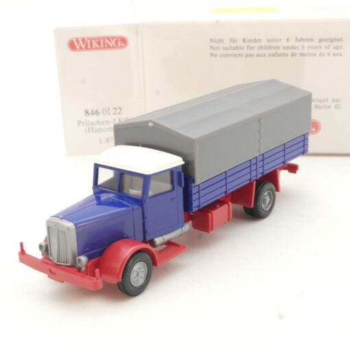 Wiking 1:87 854 01 32 Hanomag ST 100 mit Anhängern Post in OVP QR2780
