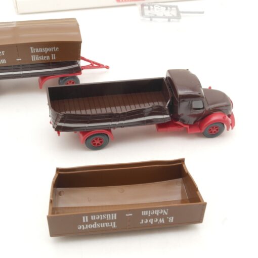 Wiking 1:87 8550232 Magirus S7500 Pritschen Lastzug, siehe Foto in OVP RR3374 – Bild 4