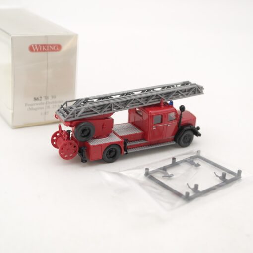 Wiking 1:87 8623839 Feuerwehr-Drehleiter Magirus DL 25h in OVP RR1726 – Bild 3