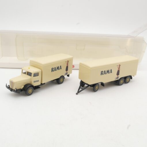 Wiking 1:87 886 06 40 Büssing 8000 Koffer-Lastzug Rama in OVP RR3298