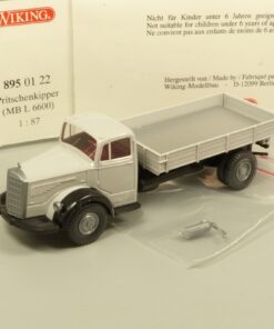 Wiking 1:87 8950122 MB L 6600 Pritschenkipper hellgrau in OVP EX7183