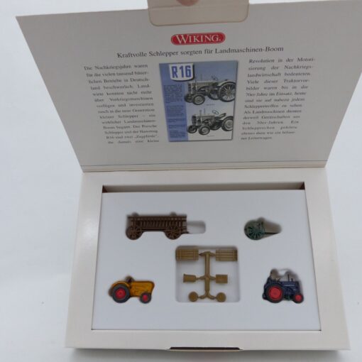 Wiking 1:87 9904847 Landwirtschaft vor 50 Jahren in OVP EX6073 – Bild 3