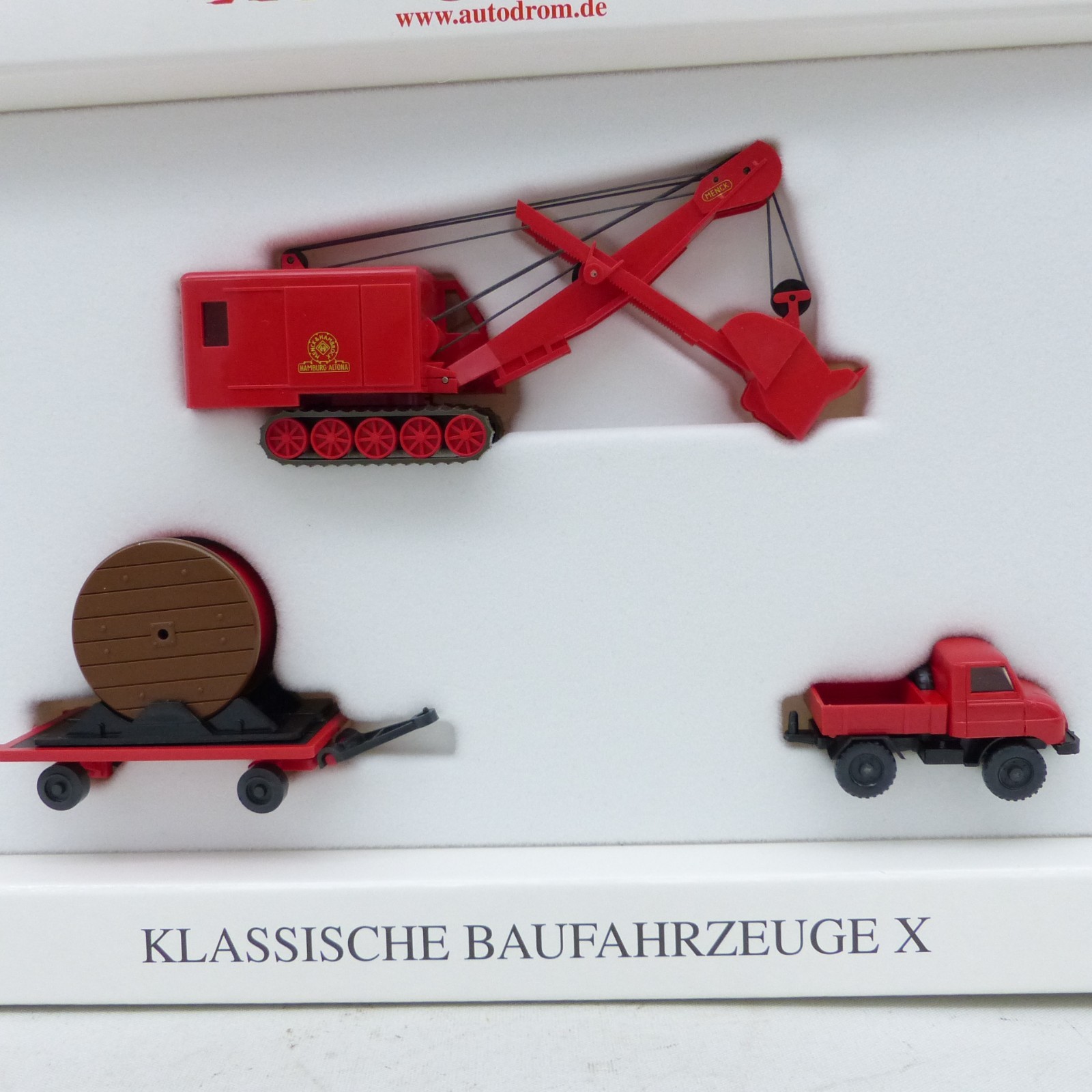 Wiking 1:87 Autodrom Set 99042 Klassische Baufahrzeuge X in OVP EX8495 – Bild 4