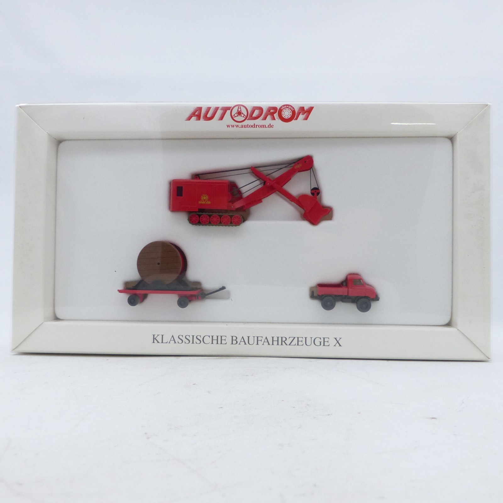 Wiking 1:87 Autodrom Set 99042 Klassische Baufahrzeuge X in OVP EX8495
