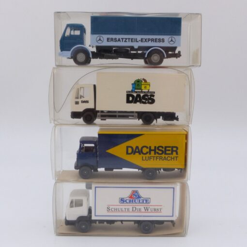 Wiking 1:87 Diverse Kleinlaster Modelle im 4er Pack in EVP oder OVP EX3079