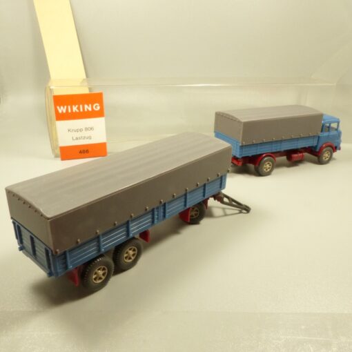 Wiking 1:87 GK 486 Krupp 806 Lastzug neutral in OVP EX6320 – Bild 3