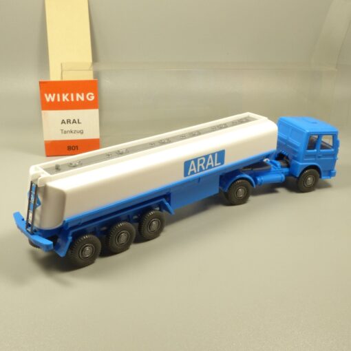 Wiking 1:87 GK 801/10 MAN 19.230 Tankzug ARAL in OVP EX6323 – Bild 3