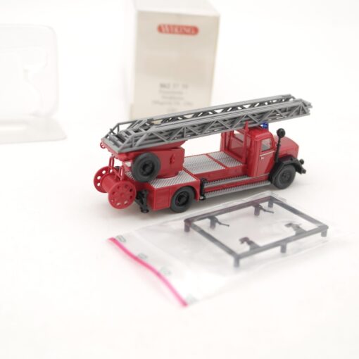 Wiking 1:87 Magirus DL 25h Feuerwehr Drehleiter in OVP RR1722 – Bild 3