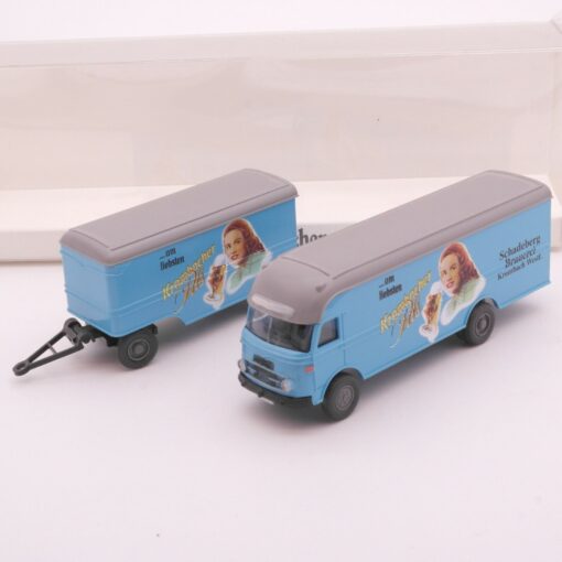 Wiking 1:87 Mercedes LP 312 Hängerzug Krombacher Pils 3410 in OVP RT3474