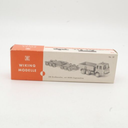 Wiking 1:87 Nr. 59 DB Straßenroller mit MAN Zugmaschine in OVP QR9485 – Bild 4