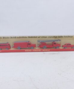 Wiking 1:87 PMS 182290 Themenset Feuerwehr mit 4 Modellen in OVP EX8478