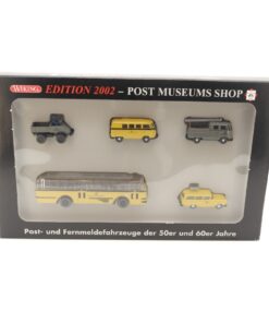 Wiking 1:87 PMS 80-06 Edition 2002 Post u Fernmeldefahrzeuge in OVP RR1613