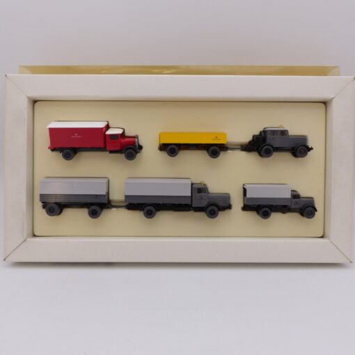 Wiking 1:87 Postreklame Post-Museums-Shop 1992 4er-Set in OVP EX6724 – Bild 3