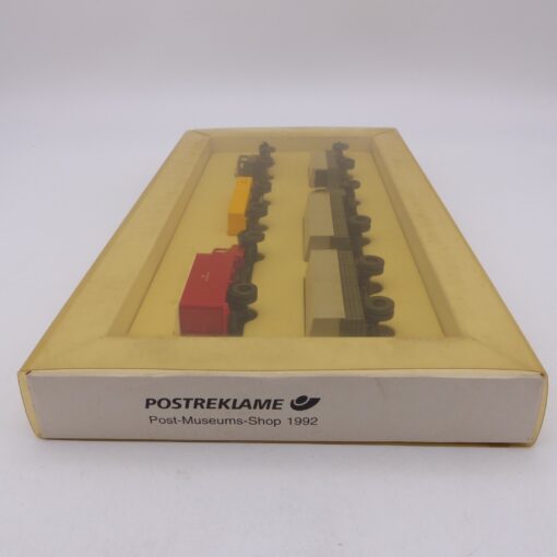 Wiking 1:87 Postreklame Post-Museums-Shop 1992 4er-Set in OVP EX6724 – Bild 4