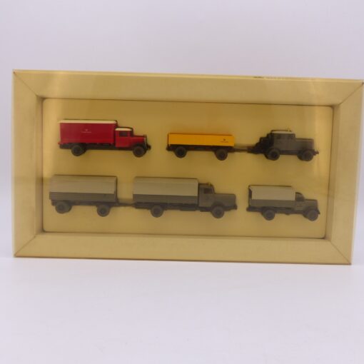 Wiking 1:87 Postreklame Post-Museums-Shop 1992 4er-Set in OVP EX6724