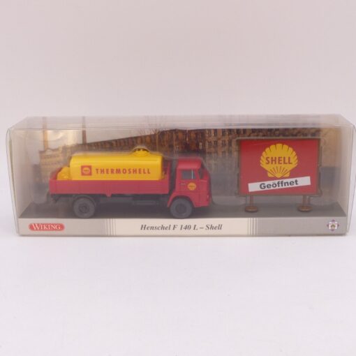 Wikink 1:87 PMS Nr.: 179470 Henschel F 170 L Pritsche + Tank SHELL, in OVP EX272 – Bild 4