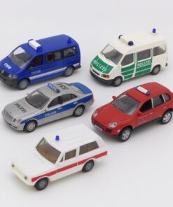 5er Pack 1:87 diverse Einsatzwagen verschiedener Hersteller in Tüte o. EX4437