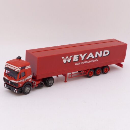 AMW / AWM 1:87 Mercedes SK HD Sattelzug WEYAND, siehe Bilder o. EX175