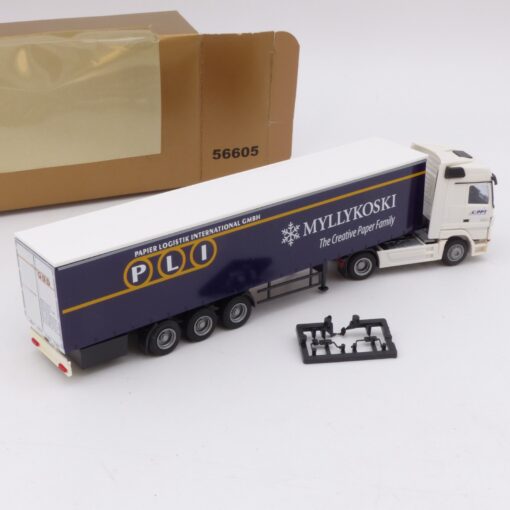 AMW / AWM 1:87 Sondermodell 56605 MB Actros Sattelzug MYLLYSKOSKI in OVP EX6838 – Bild 3