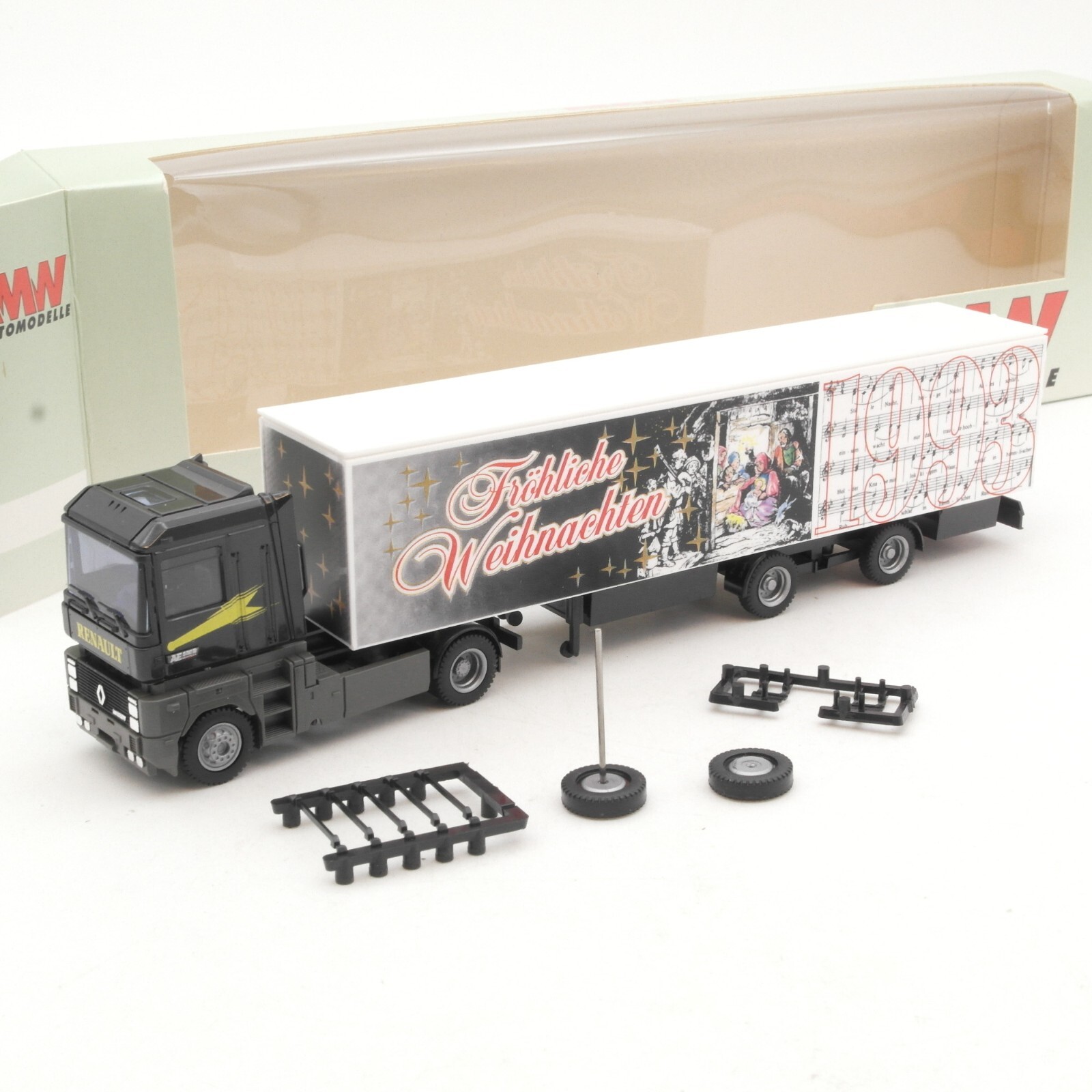 AWM / AMW 1:87 70302 Renault Ae 500 Sattelzug Weihnachten 1993 in OVP RA8773