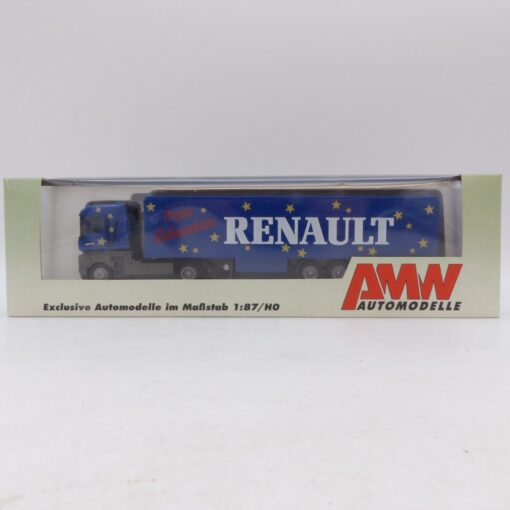 AWM / AMW 1:87 Renault AE Sattelzug Frohe Weihnachten RENAULT, in EVP EB7698 – Bild 4