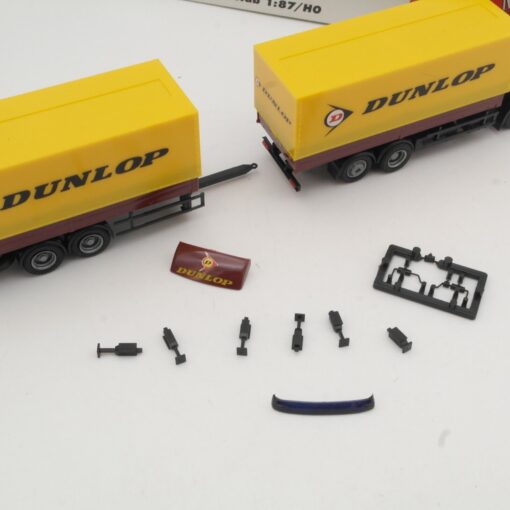 AWW 1:87 6361.01 MAN Hängerzug Dunlop in OVP QR6361 – Bild 4