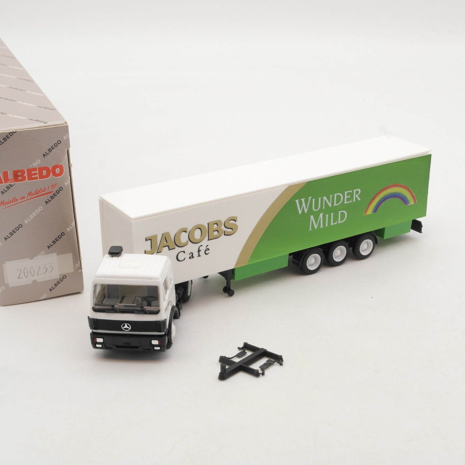 Albedo 1:87  200233 MB Sattelzug Jacobs Cafe Wunder Mild in OVP RA7664