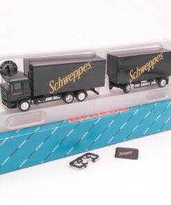 Albedo 1:87 200259 MAN F90 Hängerzug Schweppes in OVP RT3561