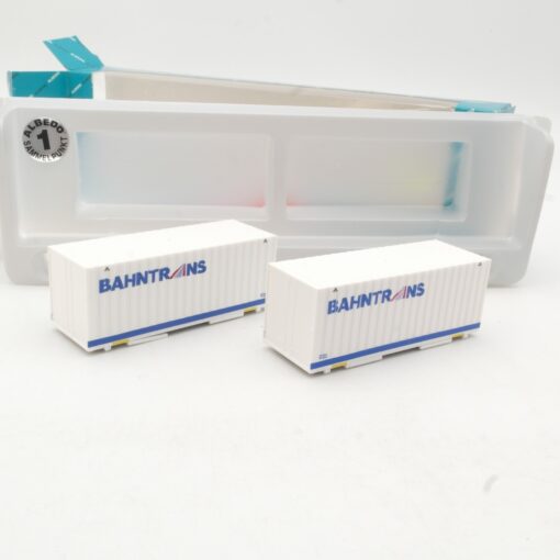 Albedo 1:87 500126 Set Container Bahntrans in OVP RR795