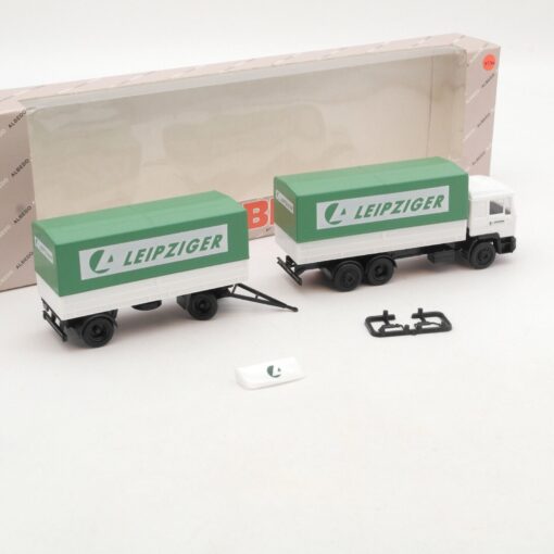 Albedo 1:87 MAN F90 Hängerzug Leipziger in OVP RA7674 – Bild 3