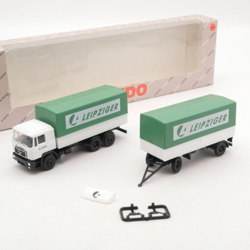 Albedo 1:87 MAN F90 Hängerzug Leipziger in OVP RA7674