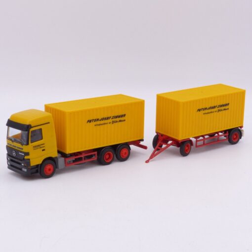 Albedo 1:87 MB Actros Hängerzug Peter Josef Zimmer - rar, siehe Bilder o. EX1132